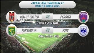 Jadwal Liga 1 2025 Pekan 27 - PERSEBAYA VS PSIS - Liga 1 Indonesia 2025