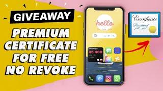 Get Free Premium Certificate For iPhone & iPad 1 Year No Revoke