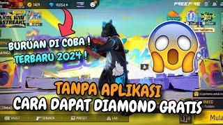 TANPA APLIKASI!? Cara mendapatkan diamond free fire gratis terbaru 2024 !!