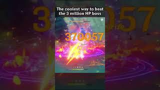 THE COOLEST WAY TO BEAT THE 3 MILLION HP BOSS