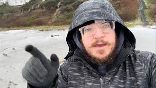 Today was another day of snow at the beach / Weekend Vlog