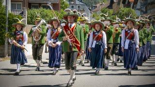  71st District Music Festival in Zirl, Tyrol 2022 - Marching parade