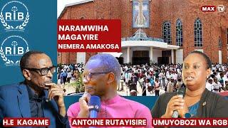 ANTOINE RUTAYISIRE: GUHAMAGARWA NA RIB, AMAKOSA NAYEMEYE, GUFUNGWA,GUFUNGA INSENGERO N’IBINDI/MAX TV