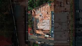 Drone view of construction site | CivilThings.com
