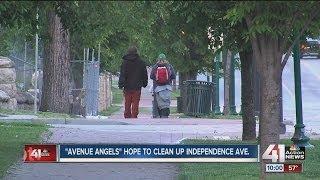 'Avenue Angels' hope to clean up Independence Ave.