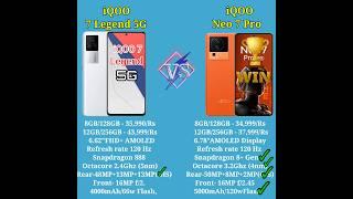 ComparisoniQOO 7 Legend 5G vs iQOO NEO7 Pro 5G। iQOO 7 Legend vs iQOO NEO7 Pro।#shorts#iqooneo7pro