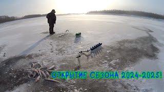 Открытие сезона 2024-2025. #щука #окунь #зимняяловлярыбы