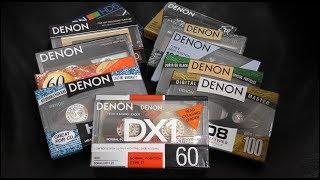 Denon Cassettes - Rare, expensive...and worth it!