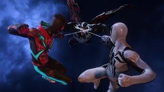 Peter And Miles Vs Venom - Spider-Man 2