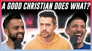 Andrew Schulz on Christians Preaching, @flagrantclips Ruslan Reacts