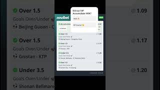 4/4 Bets WON!  The VIP Group is on FIRE 