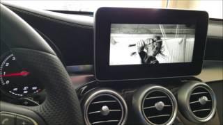 How to enable video in motion in a Mercedes Benz 2016 GLC 300