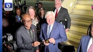 Germany President Arrives In Nigeria On State Visit