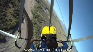 Ultimate Trike Flying - Extreme Microlight Maneuvering up Carson River