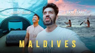 Maldives - LUXURY vs LOCAL Island