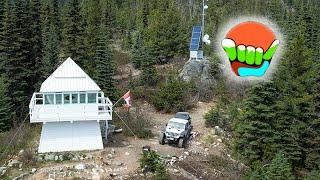 OFF ROADING TO FIRE LOOK OUT //  British Columbia Canada Travel