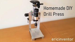 Homemade DIY Drill Press