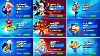 Unlocking All New Skins & Skin Pins with New Backgrounds