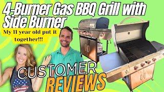 4 Burner BBQ Grill by Electactic | Amazon Review