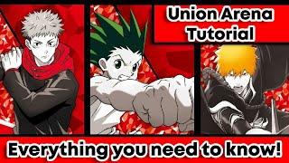 How To Play Union Arena TCG! In-Depth Tutorial - Phases, Gameplay, Keywords