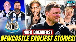 NUFC Breakfast: Newcastle's Earliest Trending News LIVE! #NUFC