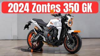 2024 Zontes 350 GK _ a Modern and Aggressive Motorcycle