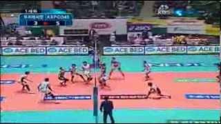 men's volleyball video "Bang Shin Bong"  in korea league(kovo) video / center