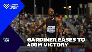 Sublime Steven Gardiner eases to 400m victory in Doha - Wanda Diamond League