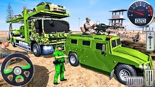 Army Vehicle Transport Simulator 3D - US Cargo Truck Transporter Military Driving - Android GamePlay