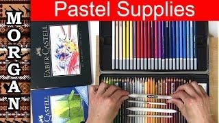 Pastel Drawing for Beginners  - pastel pencil Supplies Jason Morgan wildlife art