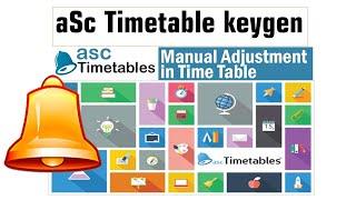 aSc time table with keygen