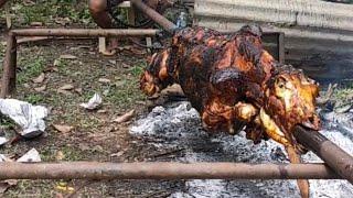 Roasted calf #lechon #baka #Philippines #tender #juicy #beef