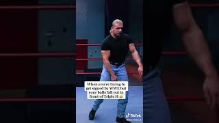 take a bump  Triple H #shorts #wwe