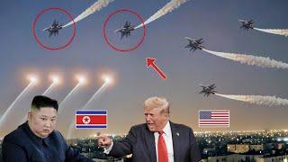 1 Minute Ago! US Successfully Shot Down 150 North Korean F-35 Fighter Jets