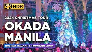 2024 OKADA MANILA Christmas Tour | FREE Entrance to the Christmas Village and Fountain Show!