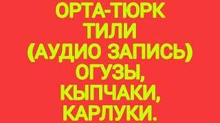 "ЕДИНЫЙ ТЮРКСКИЙ ЯЗЫК" - "ОРТАТЮРК" Впервые зазвучала АУДИО ВЕРСИЯ ОРТАТЮРК ЯЗЫКА