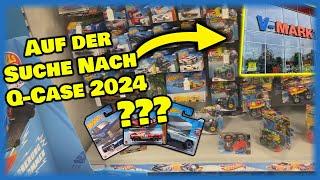 ERFOLGLOSE SUCHE nach dem NEUEN HOT WHEELS Q CASE 2024 im V-MARKT & MÜLLER! Hot Wheels Hunt deutsch