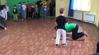 Капоэйра для детей. Киев, Украина. Capoeira kids Ukraine.