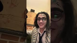 هالووین ته پیک! شما بگید کدوم بهتر شدیم؟  هالووین ته‌پیکی #هالوين #پادکستhalloween #slash #vlog