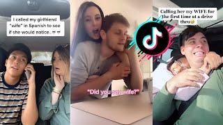 The Best Of "Calling My Girlfriend My Wife Prank'' On TikTok