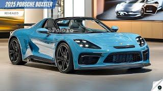 NEU 2025 Porsche Boxster enthüllt - die Praktikabilität eines Cabrio -Sportwagens!