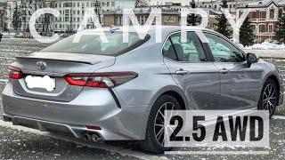 TOYOTA CAMRY на ПОЛНОМ приводе! Лучше Российской?