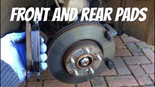 How To Change Brake Pads // Honda Civic 2015 9th Gen