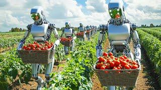 How Robots Harvest Millions Of Acres Of Farmland Every Day!