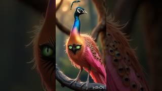 meet the world's most exotic peacock creative ai #ai #birds #nature