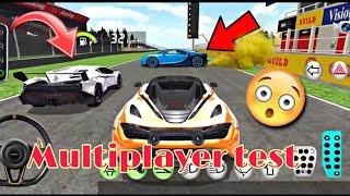 Multiplayer driving test in 3d driving class game || New update || Unknown Ayan