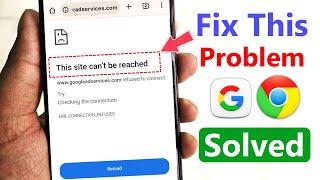 This site can't be reached problem in chrome | this site can't be reached problem in google