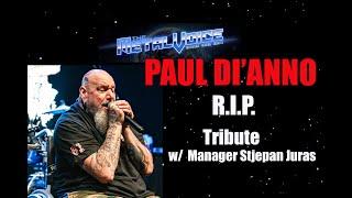 Ex-Iron Maiden Singer Paul Di'Anno Tribute w/ Manager Stjepan Juras, Legacy, Death & Passing R.I.P.