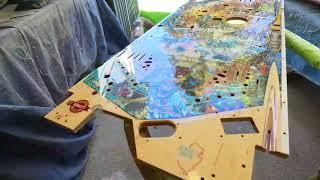 Guns n Roses Pinball Playfield - Re Clear Coat