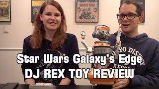 Star Wars Galaxy's Edge DJ Rex Bluetooth Speaker Toy Review